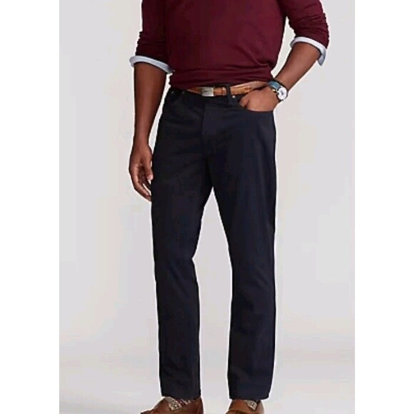 New Polo Ralph Lauren Performance Golf Tailored Fit Twill Pants $115 50BX30 Navy - Picture 4 of 9